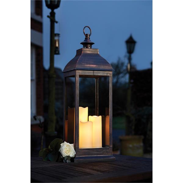 Smart Garden Outside In Designs Giant Copper In Lit Lantern