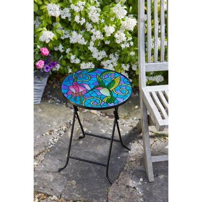 Smart Garden Flamboya Hummingbird Glass Table