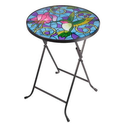 Smart Garden Flamboya Hummingbird Glass Table