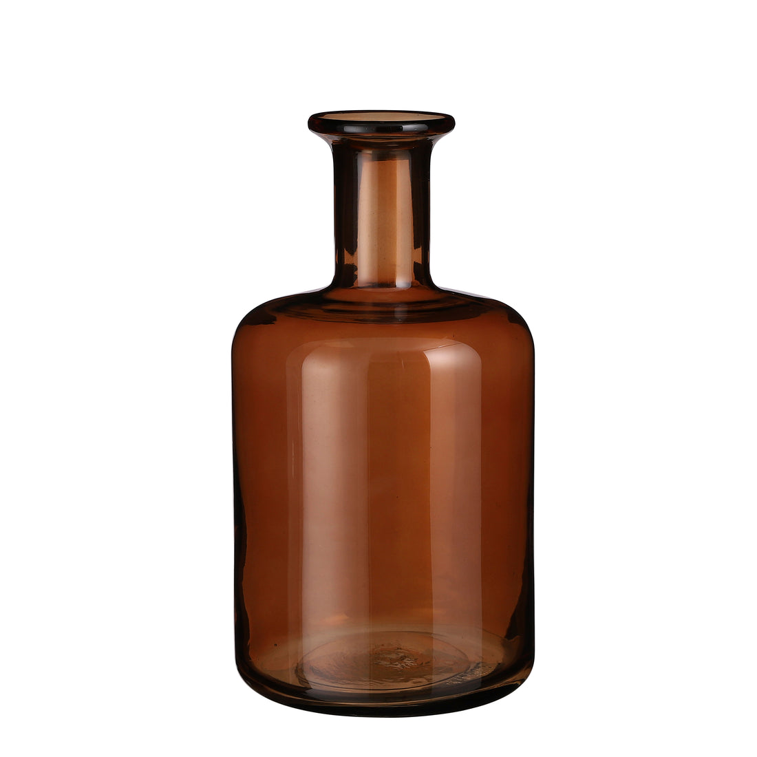 Mica Regal Bottle Vase 30cm X 16cm - Cigar