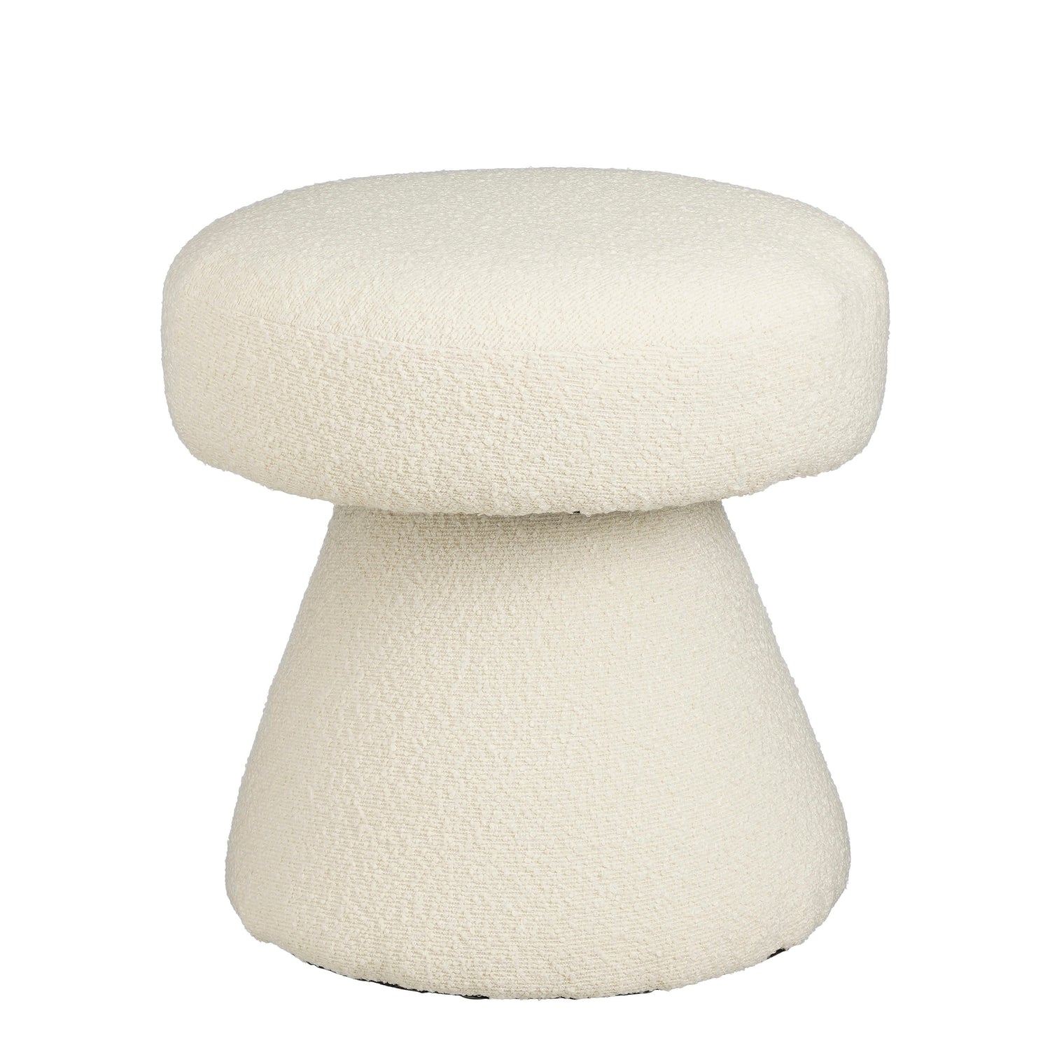 Mica Boucle Stool 46cm X 49cm