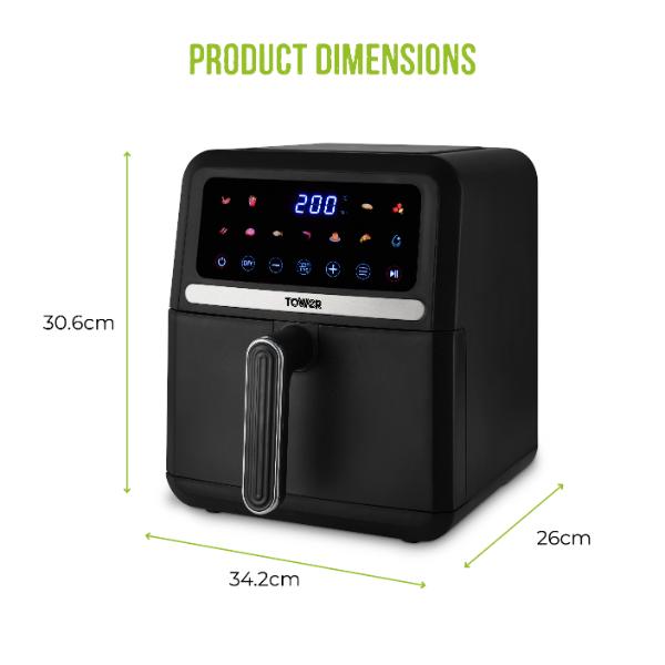 Tower Vortx Air Fryer Digital 5L T17186