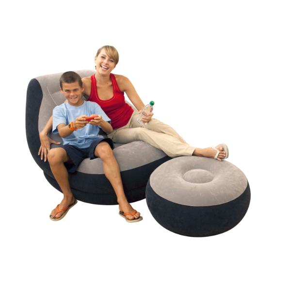 Intex Beanless Ultra Lounge - Grey set of 2