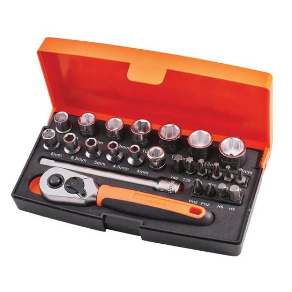 Bacho 1/4in Drive Socket Set