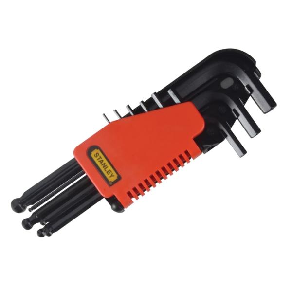 Stanley STA069256 Ball Hex Key Set 1.5-10mm 9 Piece