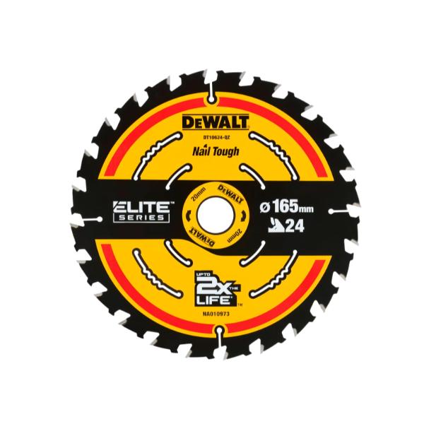 DeWalt DEWDT10624QZ Cordless Extreme Framing Blade 165X20X24T