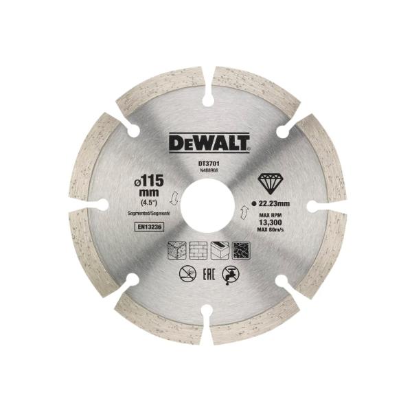 DeWalt DT20455QZ Dry Diamond Blade 115mm Pack of 2