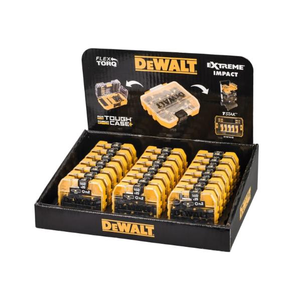 DeWalt DT70556TQ Impact Torsion Bits PZ2 25mm CDU 21 x 25 Piece