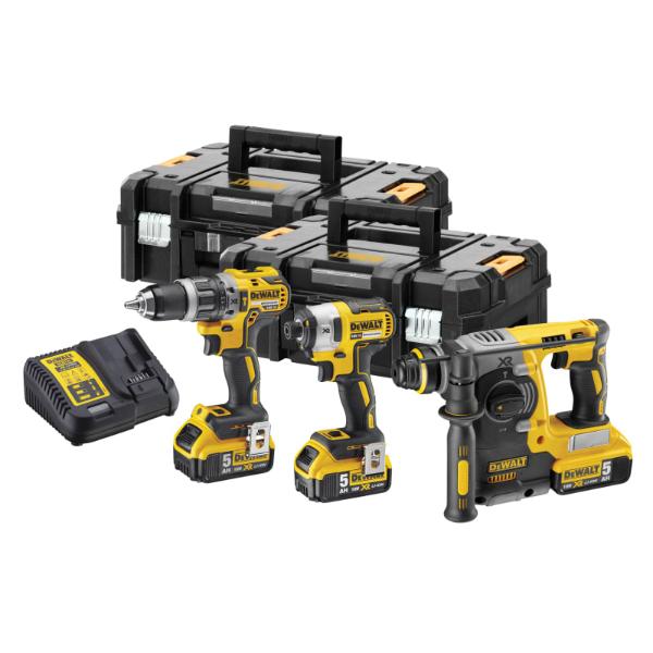 Dewalt DCK368P3T 5Ah 3Pce Kit