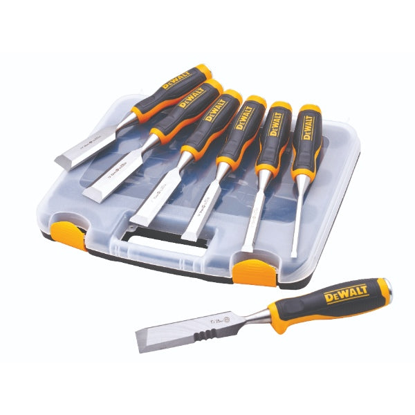 DeWALT 6 Piece Chisel Set With Free Chisel Knife