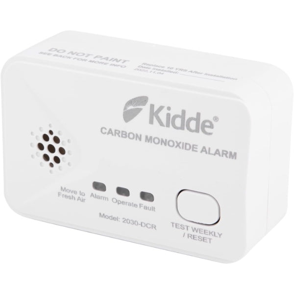 Kidde Carbon Monoxide Alarm - 10 year