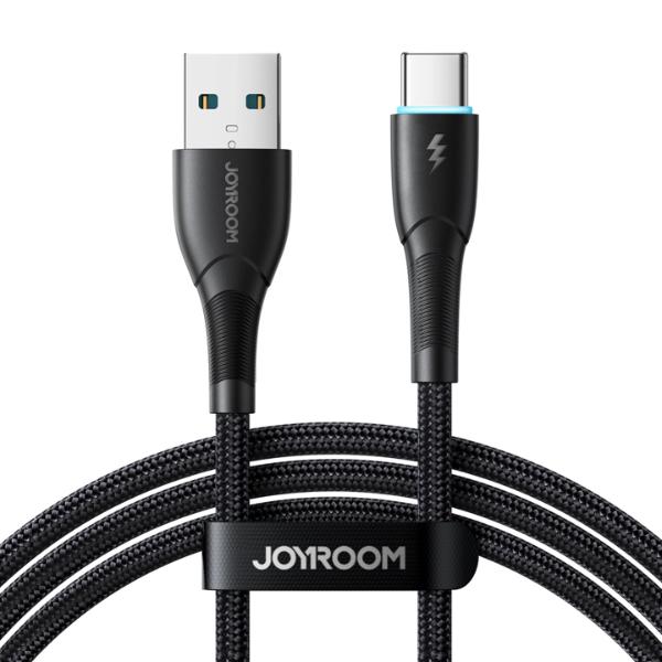 Joyroom SA28 3A Braided Nylon Cable USB-C 2m Black