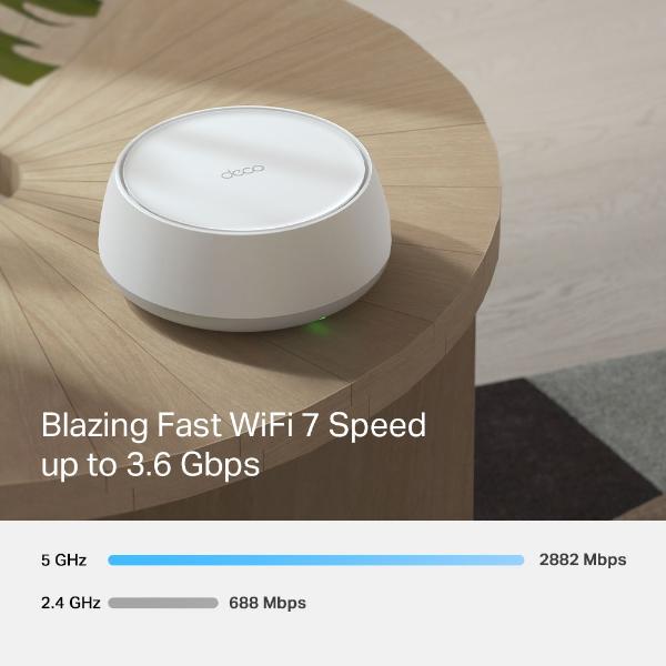 Deco BE25 BE3600 Wi-Fi 7 Dual-Band 2.5G Whole Home Mesh