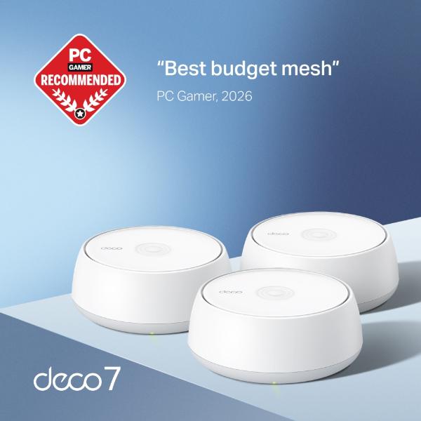 Deco BE25 BE3600 Wi-Fi 7 Dual-Band 2.5G Whole Home Mesh