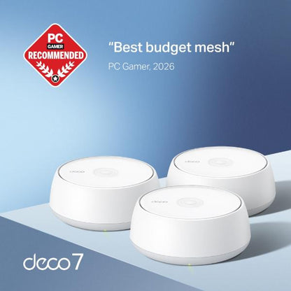 Deco BE25 BE3600 Wi-Fi 7 Dual-Band 2.5G Whole Home Mesh