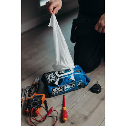 UltraGrime Pro Multiuse XXL Clothwipes - 100pk