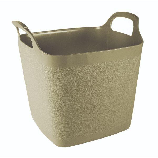 Town &amp; Country 15L Square Flexi-Tub Sage Green