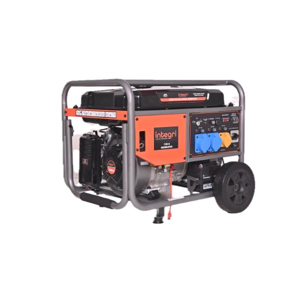 Integri Petrol Generator 10Kva With Wheels Kit Electric Start