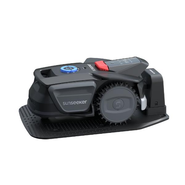 Sunseeker V1 Wire Free Vision Ai Robotic Lawn Mower with Garage 300m2