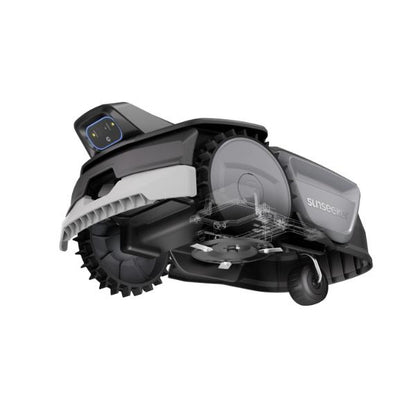 Sunseeker V1 Wire Free Vision Ai Robotic Lawn Mower with Garage 300m2