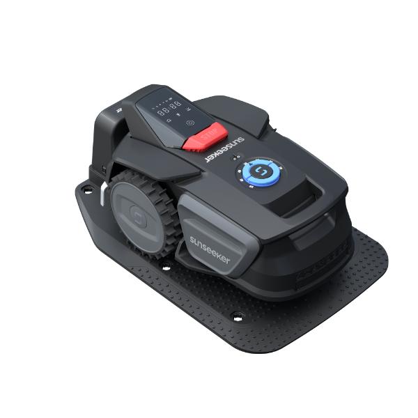 Sunseeker V1 Wire Free Vision Ai Robotic Lawn Mower with Garage 300m2