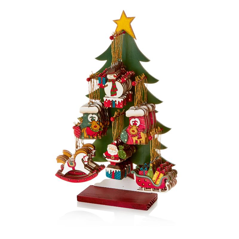 Christmas Cheer Wooden hanger
