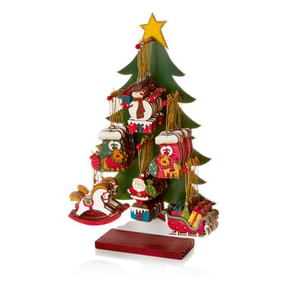 Christmas Cheer Wooden hanger