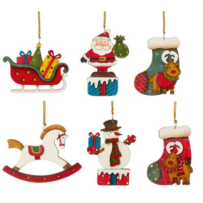 Christmas Cheer Wooden hanger