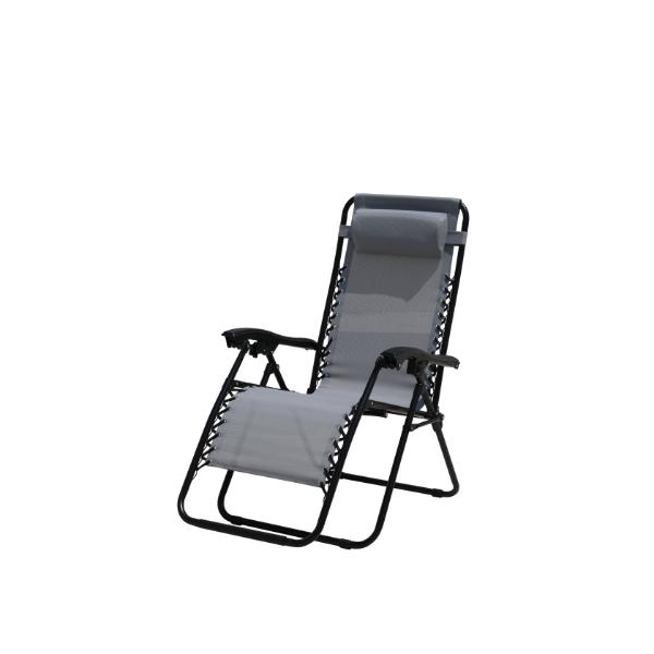 Steel Reclining Anti Gravity Chair with Head Rest