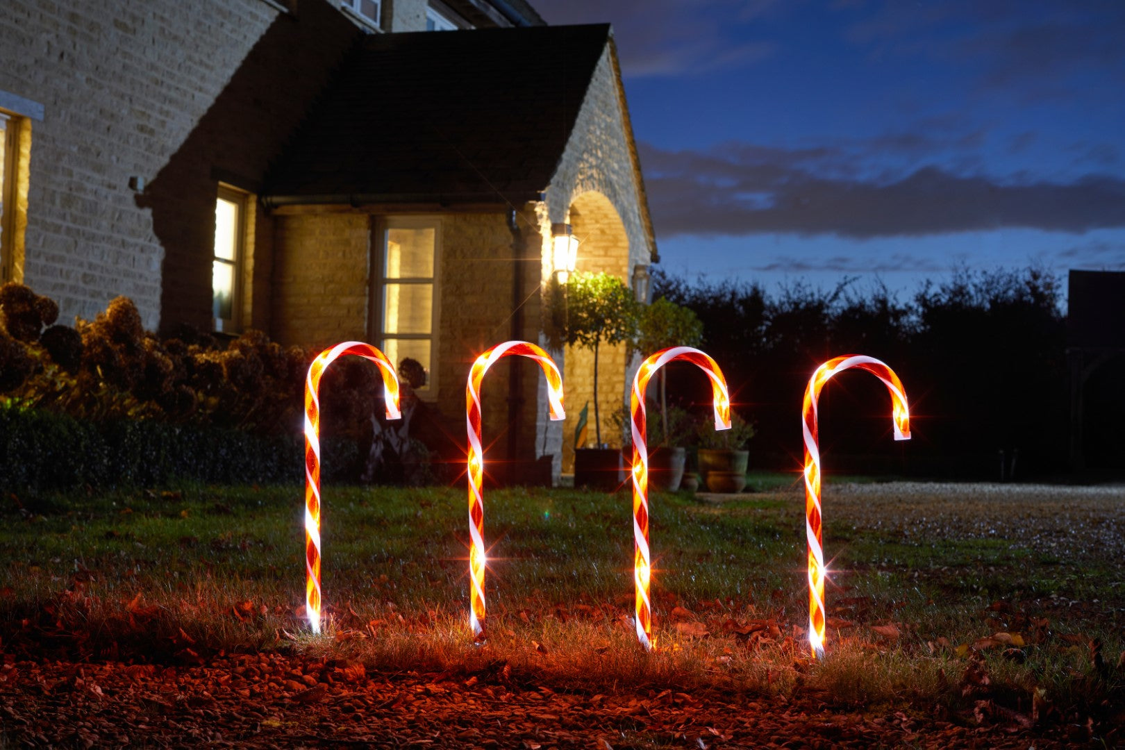 Three Kings CandyCane Stakes Large - Set of 4