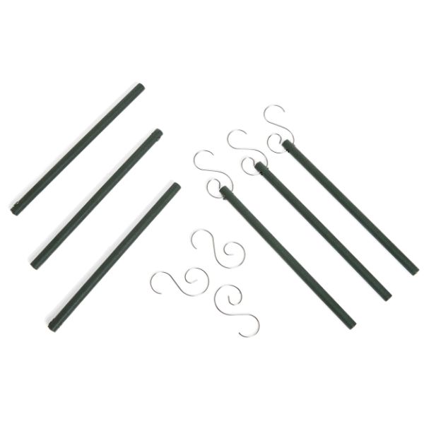 Christmas White Winter Fir Scenticles 6Pc With Hook