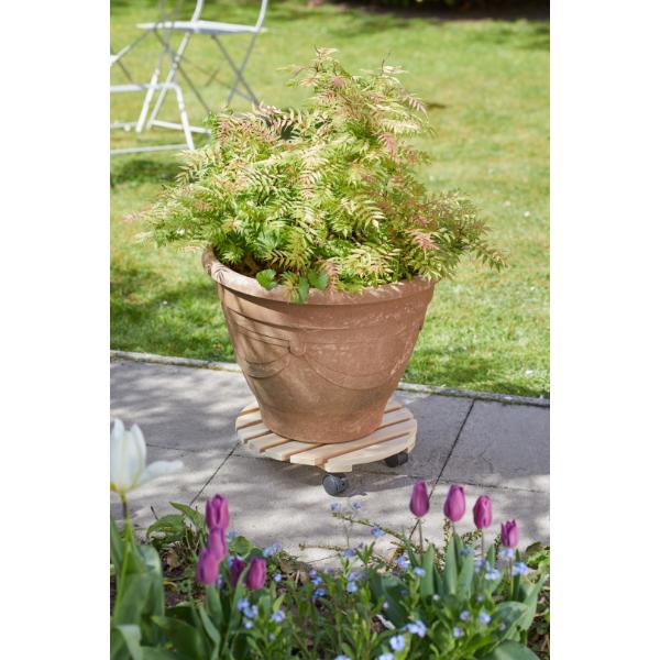 Pot Caddy Smart Garden Woodland Pot Caddy 38 cm – Co-Op Superstores