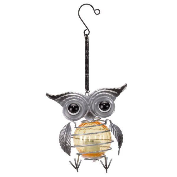 Smart Solar Owl Lights