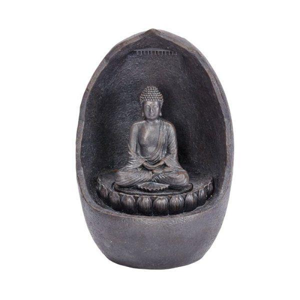 Smart Water Feature Solar Hybrid Powere Buddha
