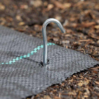 Smart Useful 23cm Galvanised Ground Hooks 10pk