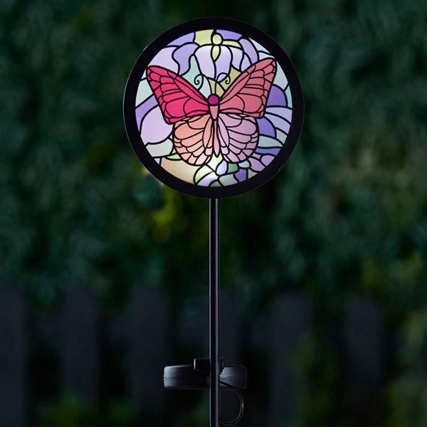 Smart Garden Tiffany Butterfly Solar Stake Light