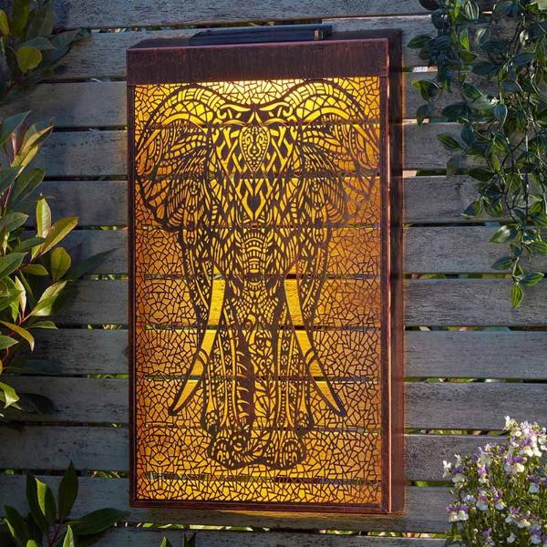 Smart Garden Illumina Solar DécorPanel Elephant