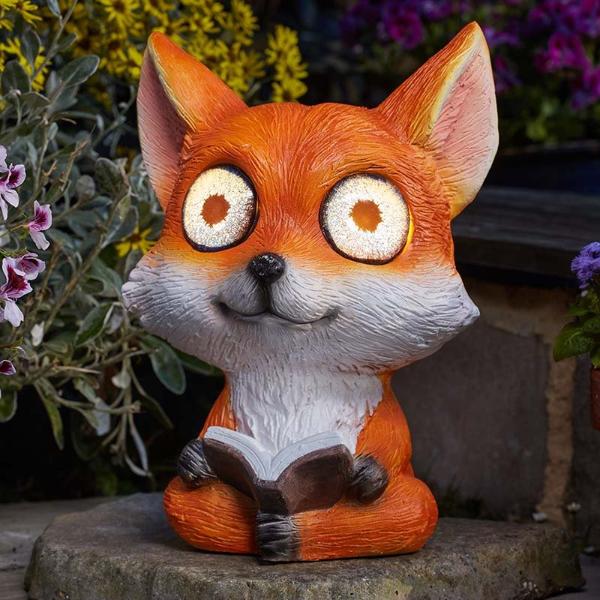 Smart Garden Solar Glow Eyes Fox