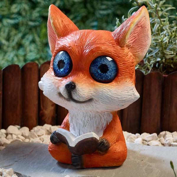 Smart Garden Solar Glow Eyes Fox
