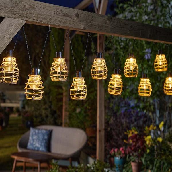 Smart Garden Solar Lumina String Lights Set of 10