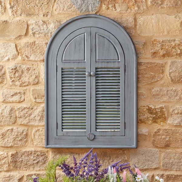 Smart Garden Products Outside In Designs Louvre Mirror Slate