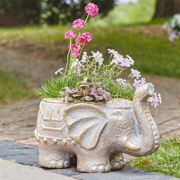 Smart Garden Flamboya Elephant Planter