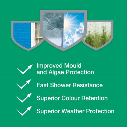 Dulux Weathershield Brilliant White 10L+10% Extra Free