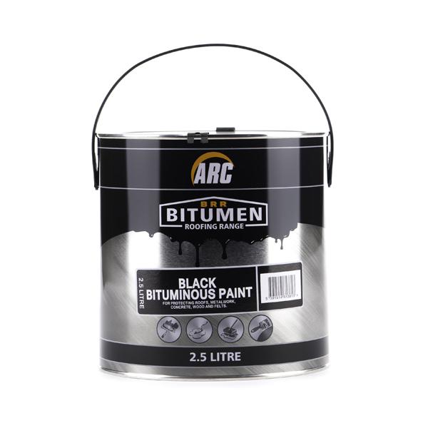 Arc Black Bitumen Paint 2.5L