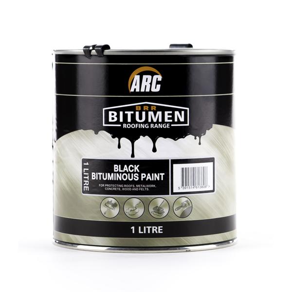 Arc Black Bitumen Paint 1L