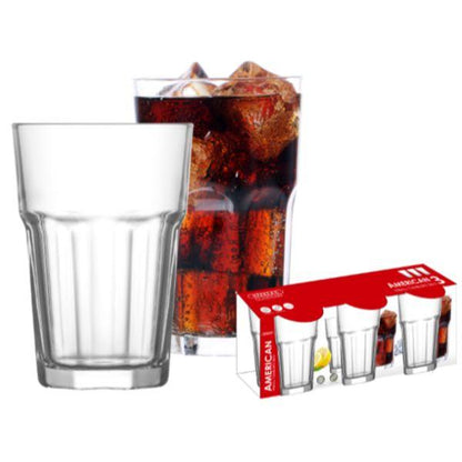American Hiball 36Cl Set 3 - Steelex Glassware