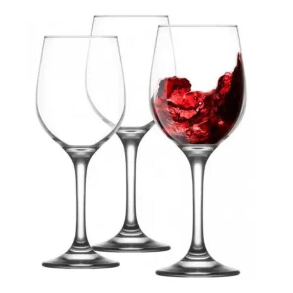 Set of 4 Red Wine Glasses 36cl