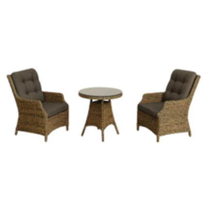 Kaia 2 Piece Rattan Outdoor Furniture Set With Cover 