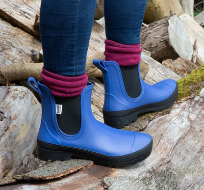 Burford Ankle Boot Blue
