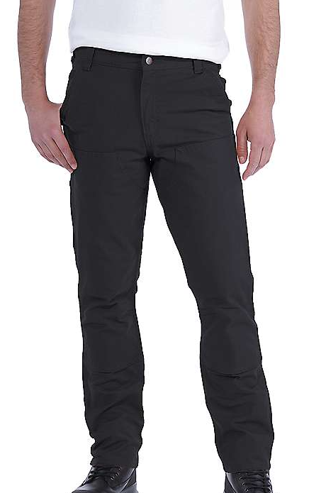 Carhartt Rugged Flex Straight Fit Duck Double Front Utility Work Trousers Black